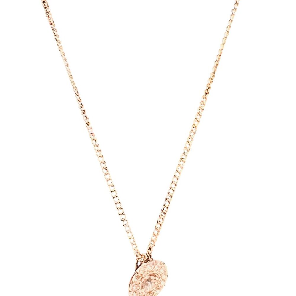 Givenchy Rose Gold Tone And Swarovski Crystal Statement Necklace (6298) - Picture 3 of 5